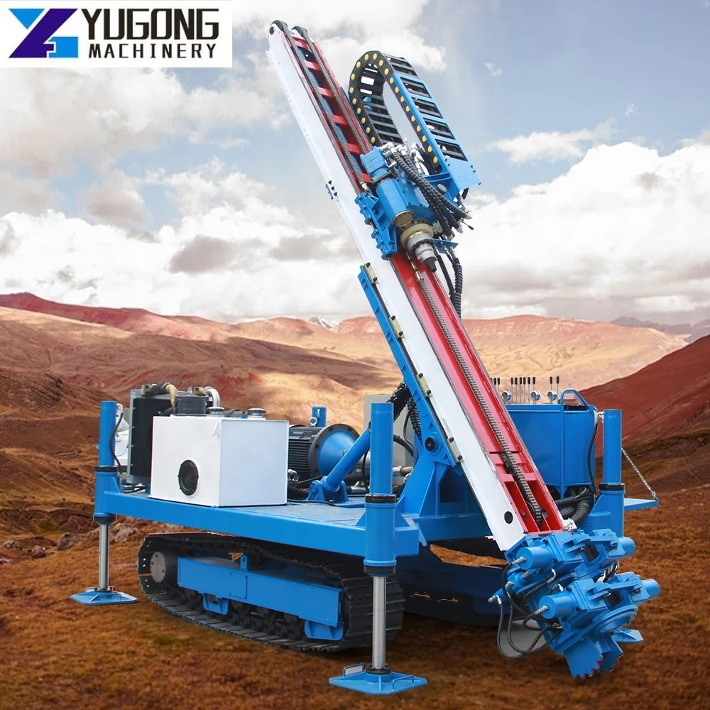 YG Sale Crawler Type Rotary Jet Grouting Drill Anchor Drilling Rig