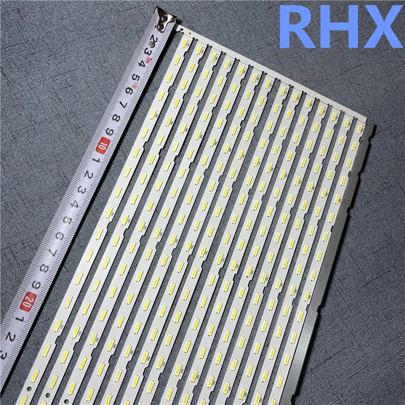 LED Backlight Strip For Samsung V8N4-490SM0-R1 BN96-46045A UN49RU8000 QN49LS03RAFXZA LH49QBREBGCXZA UN49RU8000FXZ 38LED 6V 530MM