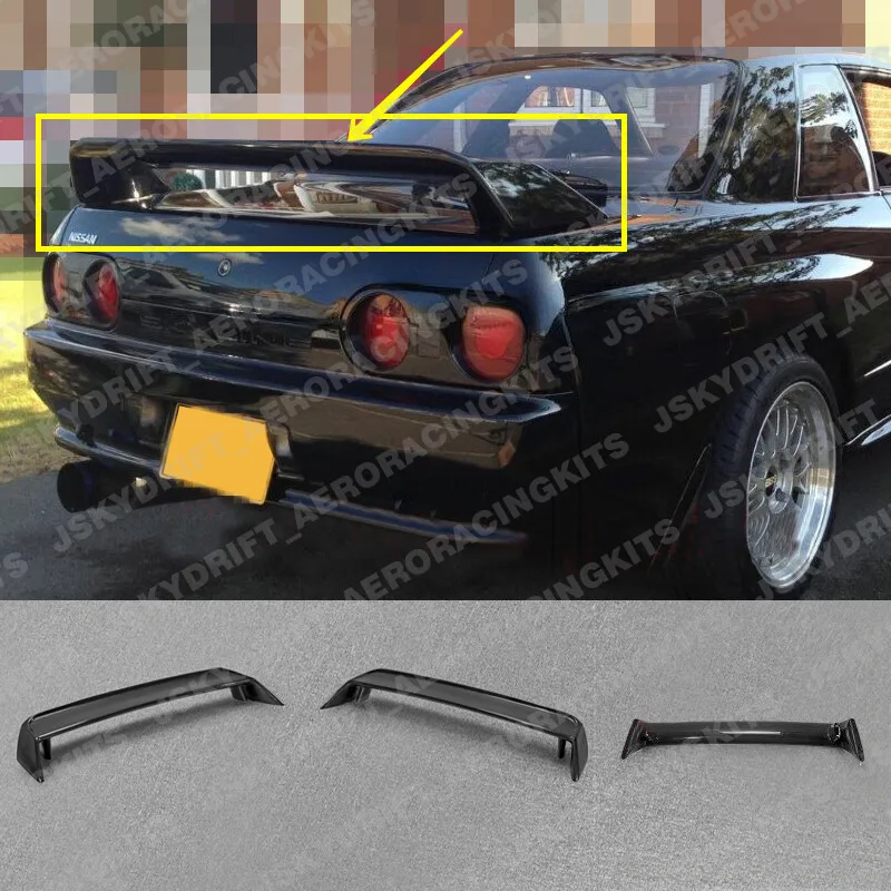 

For Nissan Skyline GTR R32 Carbon Fiber Rear Trunk OE Spoiler Wing Lip BodyKits