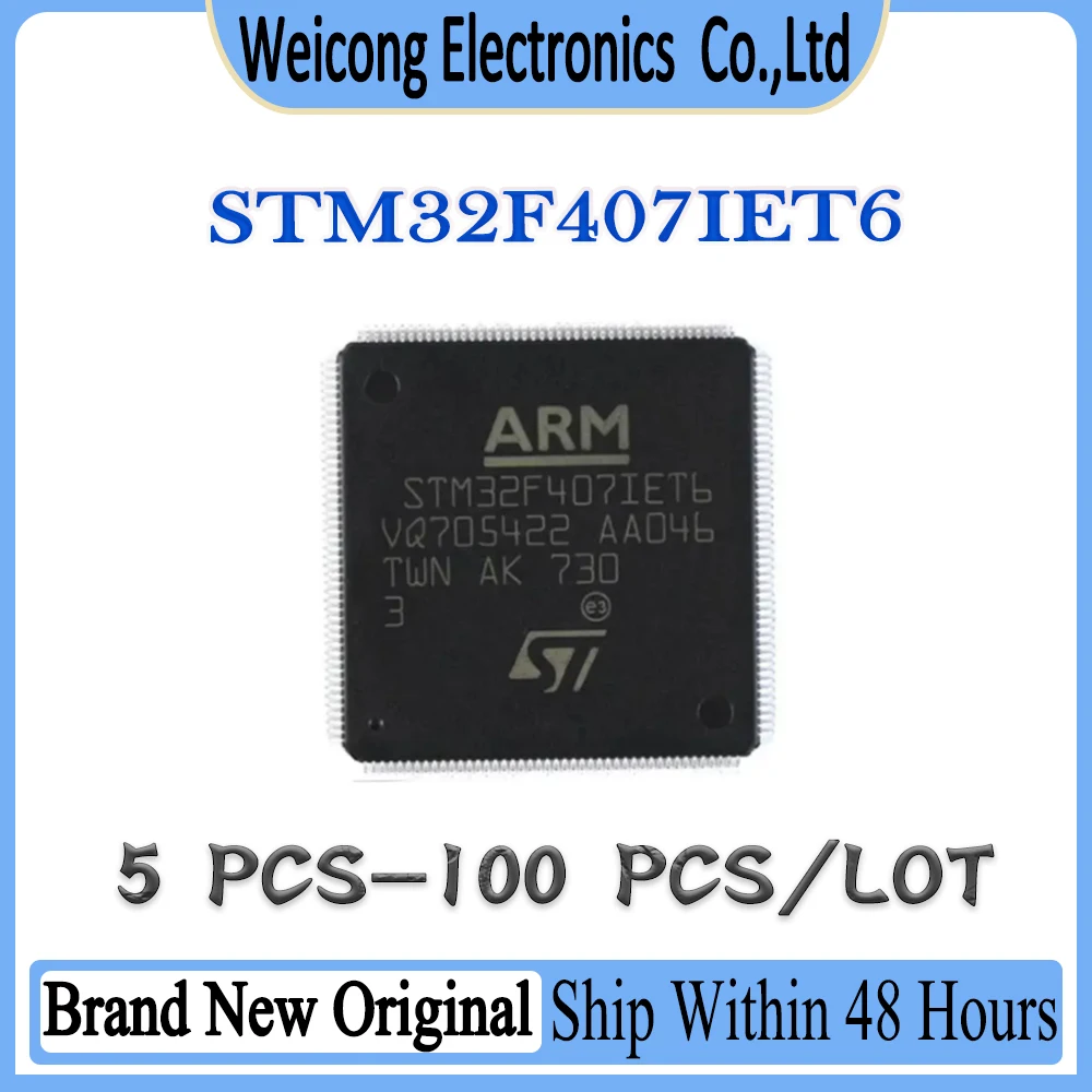 

STM32F407 STM32F407IET6 STM32F407IET STM32F407IE STM32F407I STM32F STM32 STM New Original IC MCU Chip LQFP-176