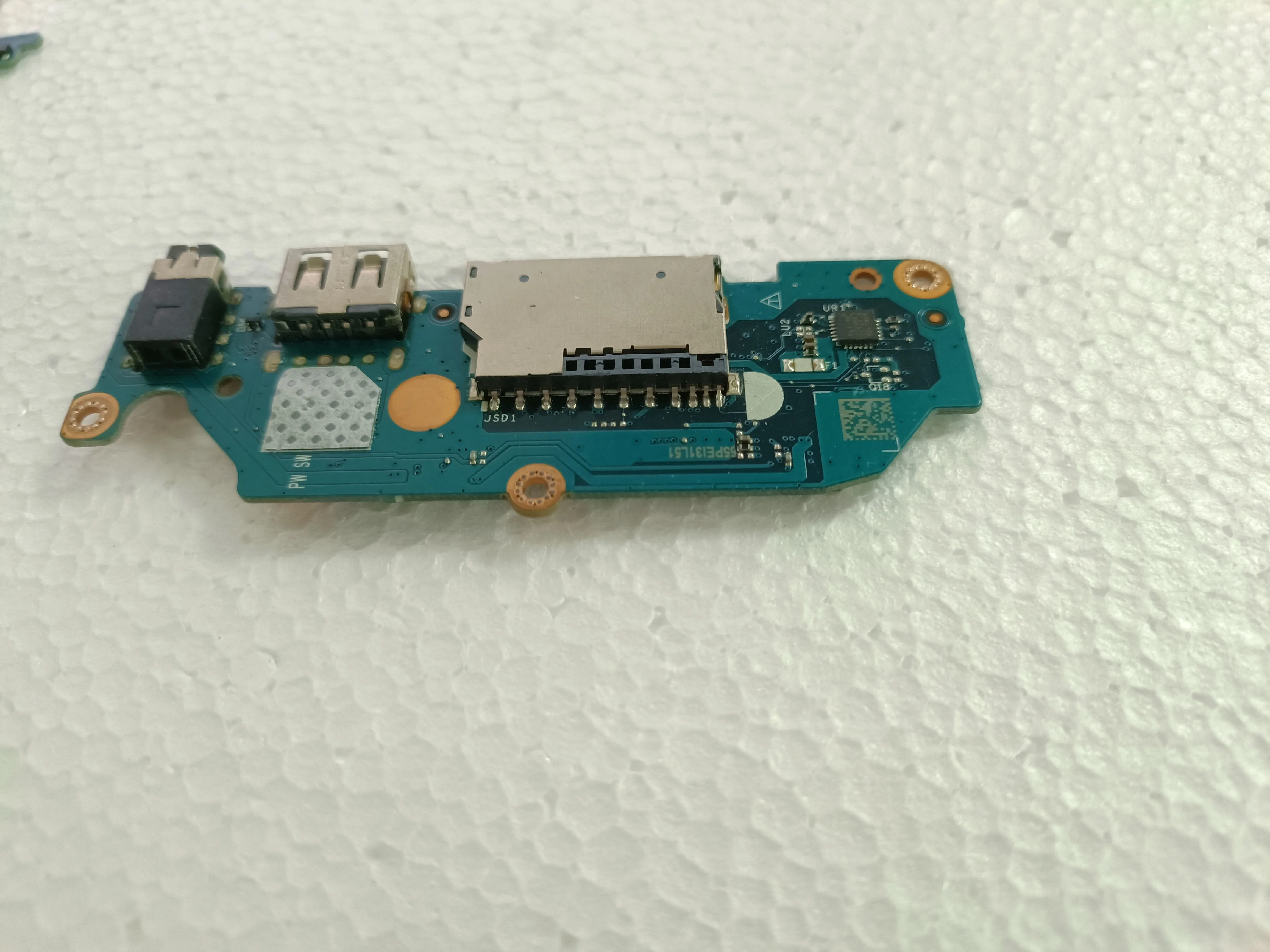 SD Card Reader Placa USB, LS-L243P para Dell Inspiron 15 3510 3511, Original