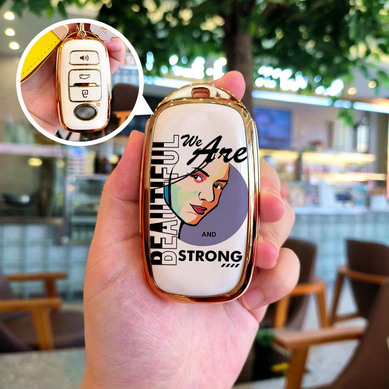 Для Perodua Bezza/ MYVI/Aruz Keyless Remote Car Remote Smart Key Чехол Автомобильные аксессуары Чехол для ключей