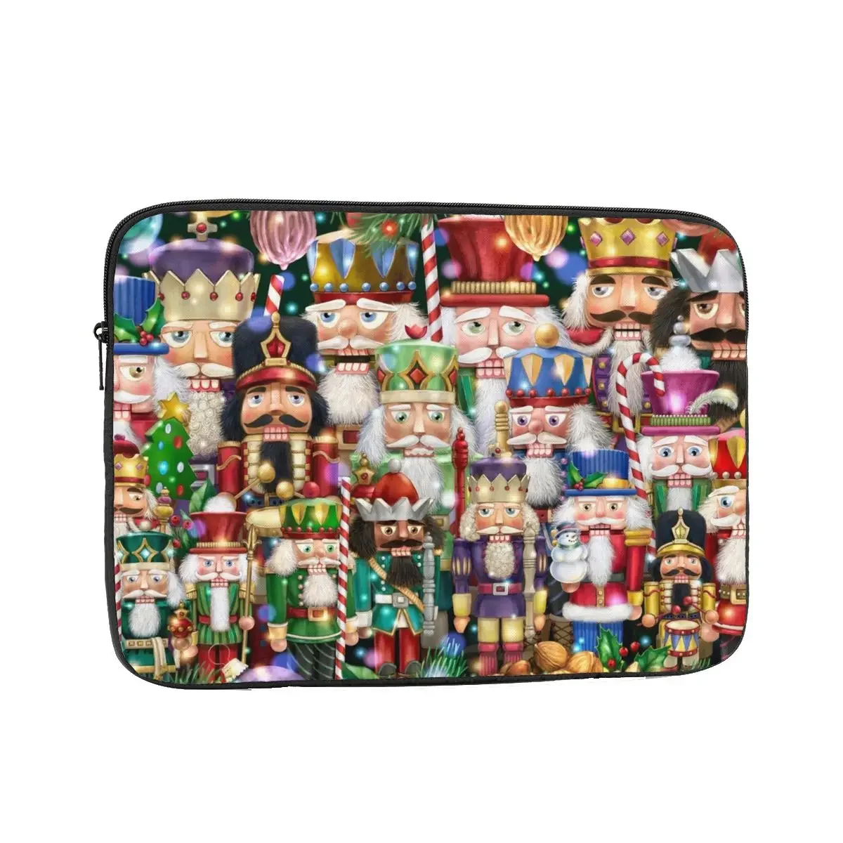 Shockproof Case 10 12 13 15 17 Inch Men Women Festival Of Nutcracker Laptop Bag Sleeve Claus Notebook Bag Case