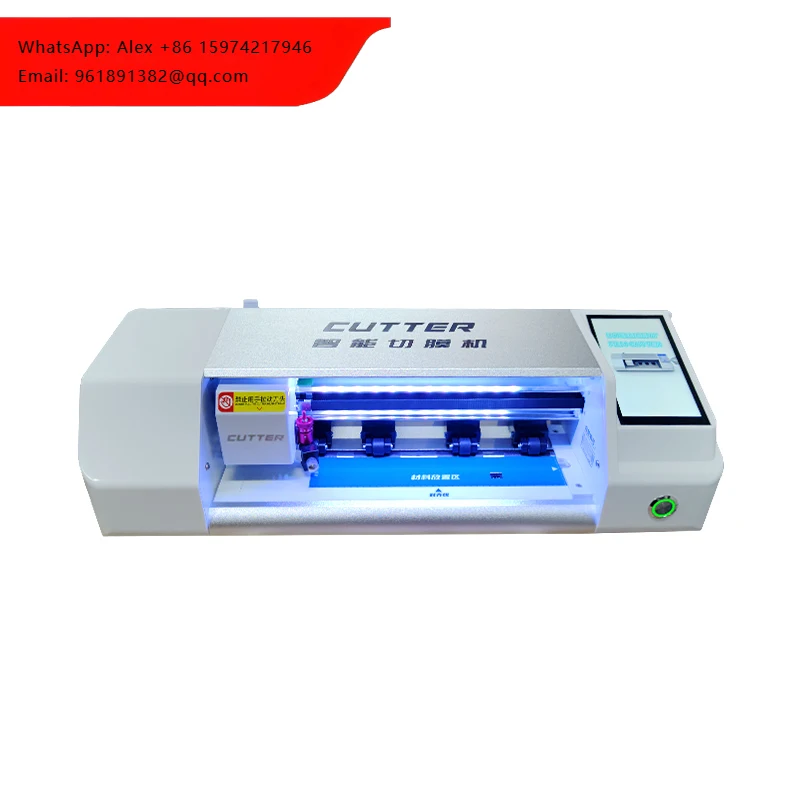 

New Arrival Automatic Film Cutting Machines Blue-tooth LCD Film Cutter Glass Protecter For IPhone Macbook TPU PC