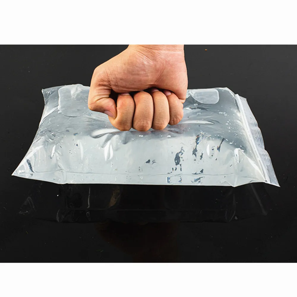 100 Stück durchsichtige, verdickte PE-Selbstversiegelungsbeutel, wiederverschließbare Zip-Lock-Plastikbeutel für Snacks / Kleidung / Reisen / Buchverpackungen – Detail 6