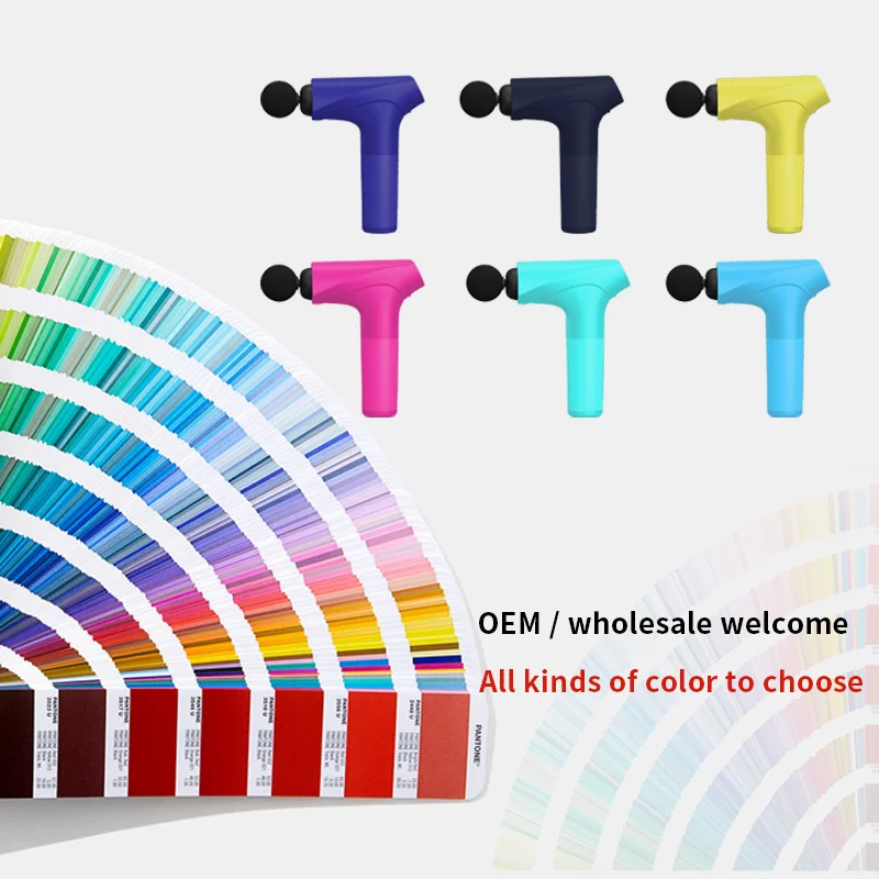 MINI للطي الرياضة اللياقة البدنية ممارسة تدليك العضلات ذكي اللفافة عالية السرعة الأنسجة العميقة تدليك المهنية