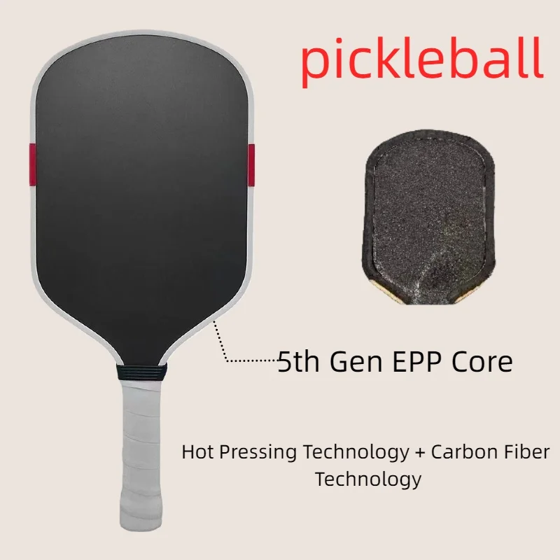 

Selkirk-Style T700 Carbon Fiber 5th Gen Pickleball Paddle, Boomstik Core, Hot-Pressed