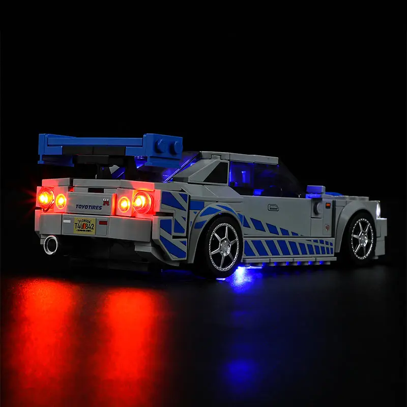 Diy LED Light Kit For LEGO 76917 Skyline   (Only LED Light,Without Blocks Model )