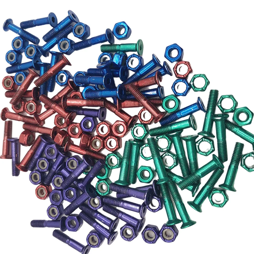 Винты для скейтборда, Лонгборда, монтажные винты, болты, гайки, Детская фурнитура