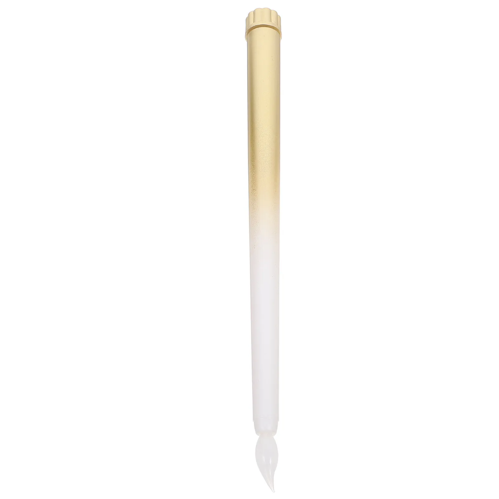 Taper LED Flameless Candles Heads Long Rod Battery-Free Safe Decoration Halloween Christmas Flickering Light