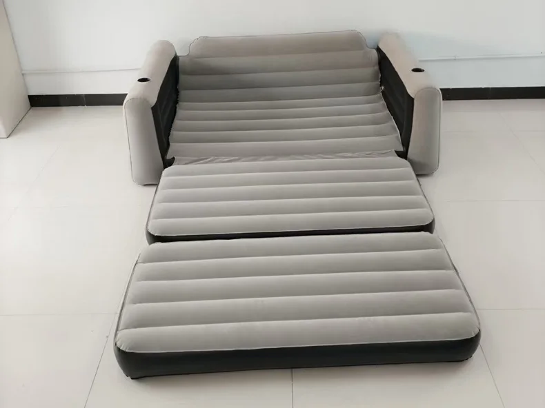 Hot-Selling Foldable Inflatable Eco-Friendly PVC Modern Sofa Bed Recliner For Children's Bedroom Sleeping view 6
