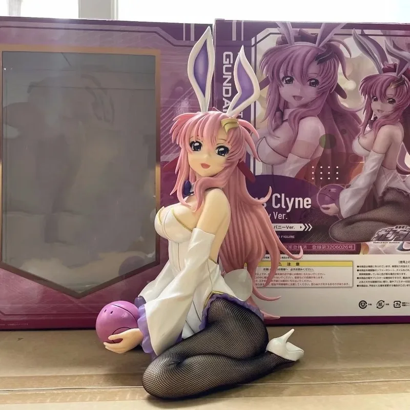 Figuras de acción de Lacus Clyne, periféricos de animé de 30cm, figura de chica conejito, modelo de juguete de Pvc, adorno de colección, regalos Kawaii de cumpleaños Gk