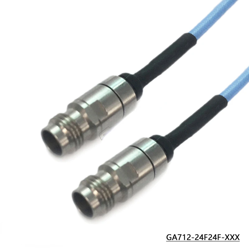 2.4-2.4 085 Semi Flexible Cable Assembly FEP Outer Skin Diameter 2.5mm 40G GA712-24M24M