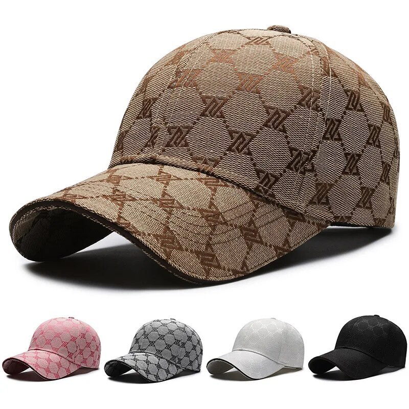  Four Seasons New Sunscreen Three-Line Sewn Baseball Cap Men's And Women's Casual Cap Net Red Distressed 1841 Hat 