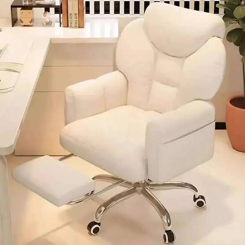 

Modern Footrest Stylish Office Chair Minimalist Swivel ﻿mobile Gaming Chair Luxury High Back Cadeira De Escritorios Furniture