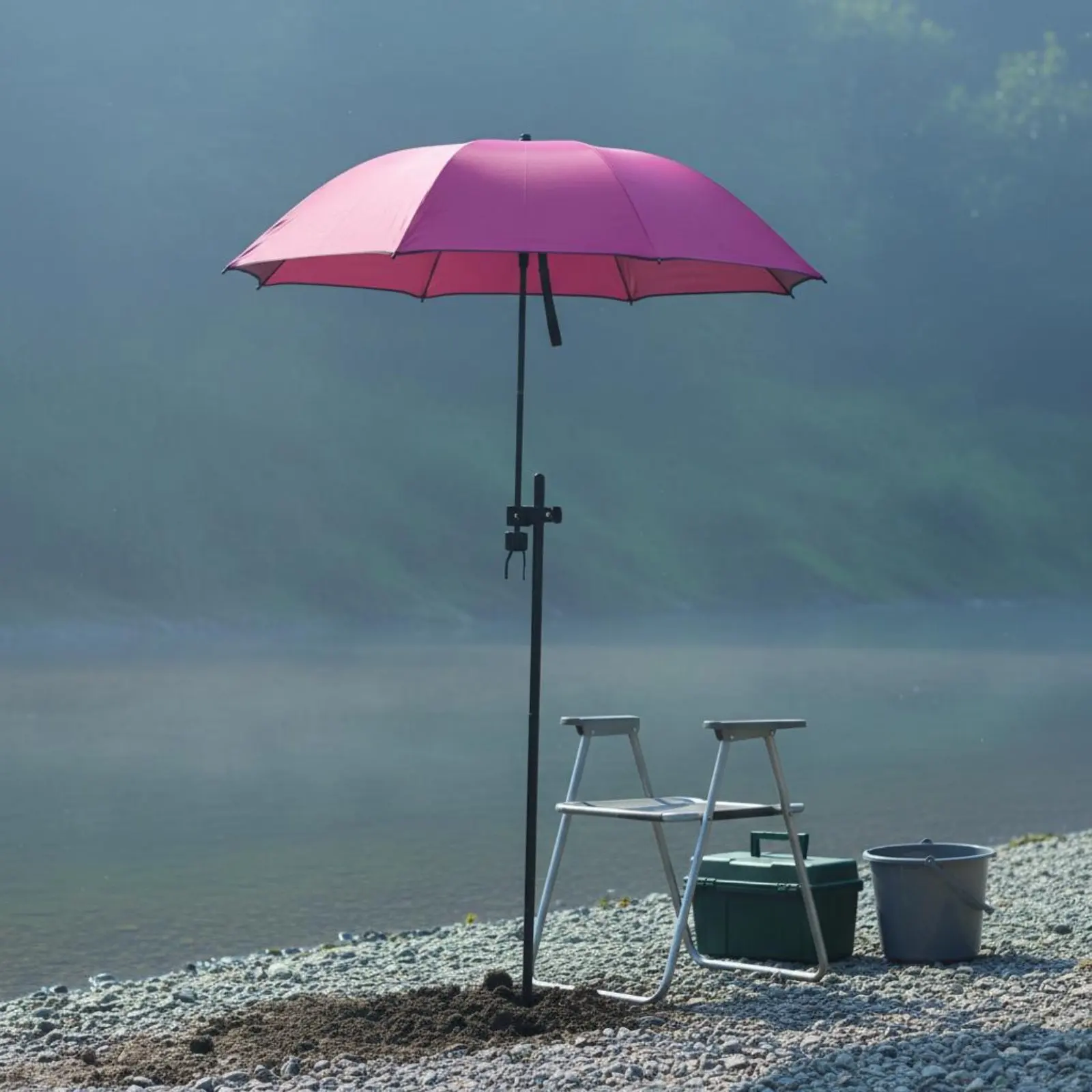 Garden Sun Shade Ground Insert Patio Shade Umbrella Garden Shade Umbrella Waterproof Outdoor Accessory Heavy Duty for Fishing
