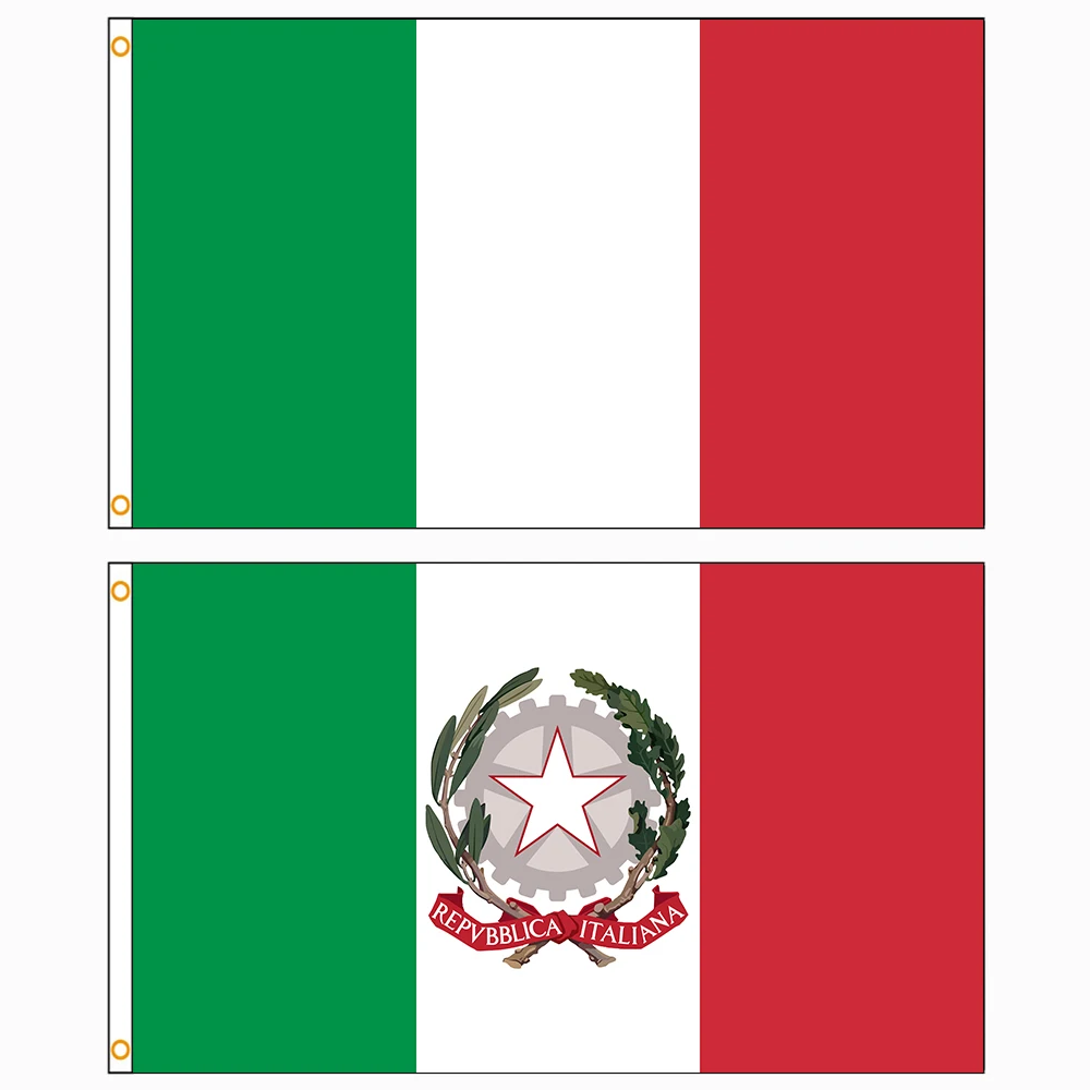 90x150cm Italy Italia Italian Flag Polyester Printed Banner Decoration FLAGLAND