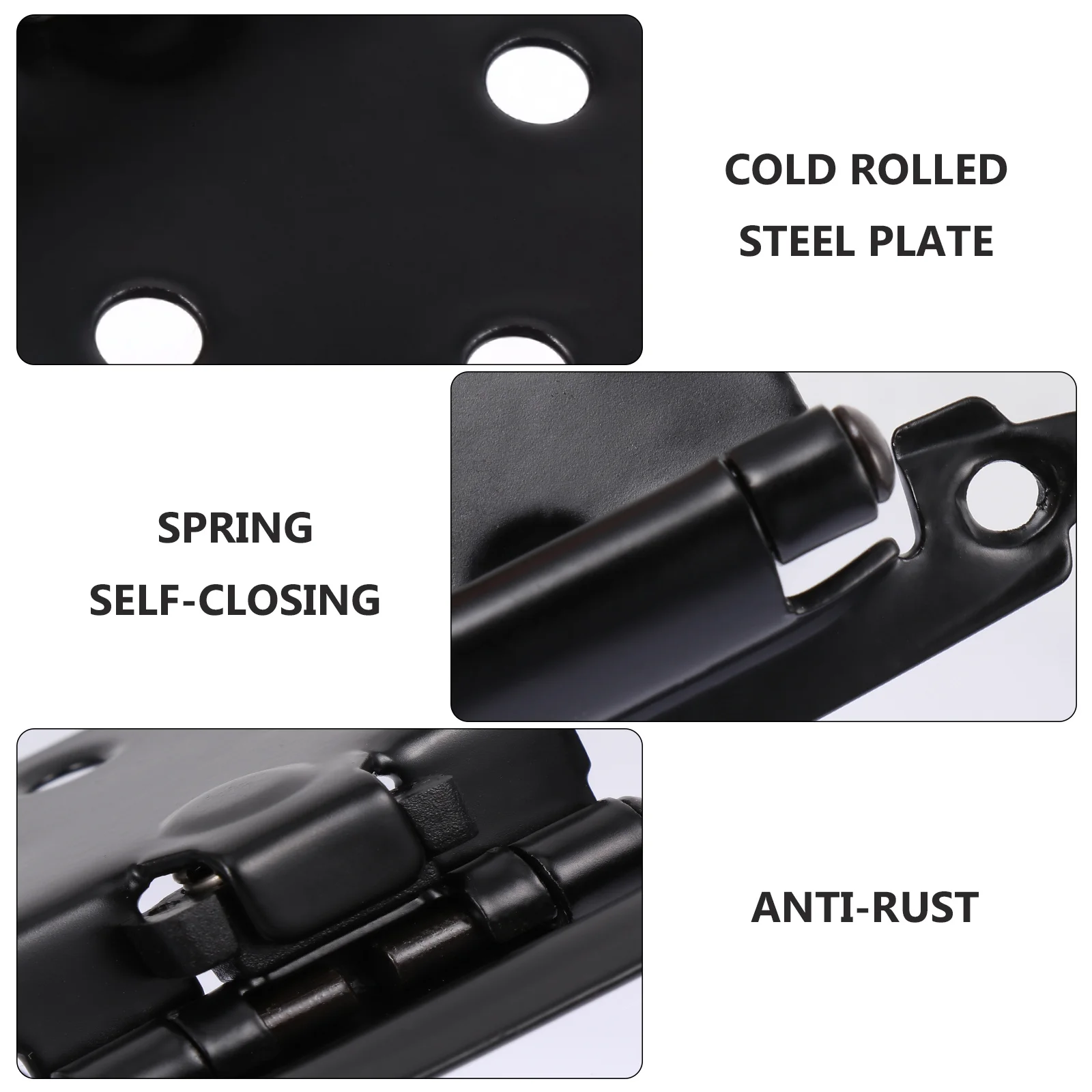 

8Pcs Self Closing Cabinet Hinges Durable Steel Overlay Concealed Hardware for Kitchen Bath Furniture Doors Cabinet Hardwares