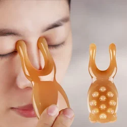 Resin Face Lifting Guasha Scraping Massage Facial Tools Massage Plate Reduce Puffiness Nose Lifting Nose Massager