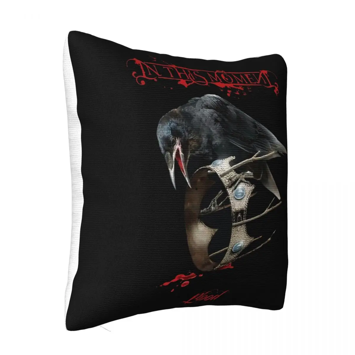 In This Moment Blood American Metal Band Sizes S To 6Xl Cartoon Humor Family Funny Creative Interested Comical Pillow Case