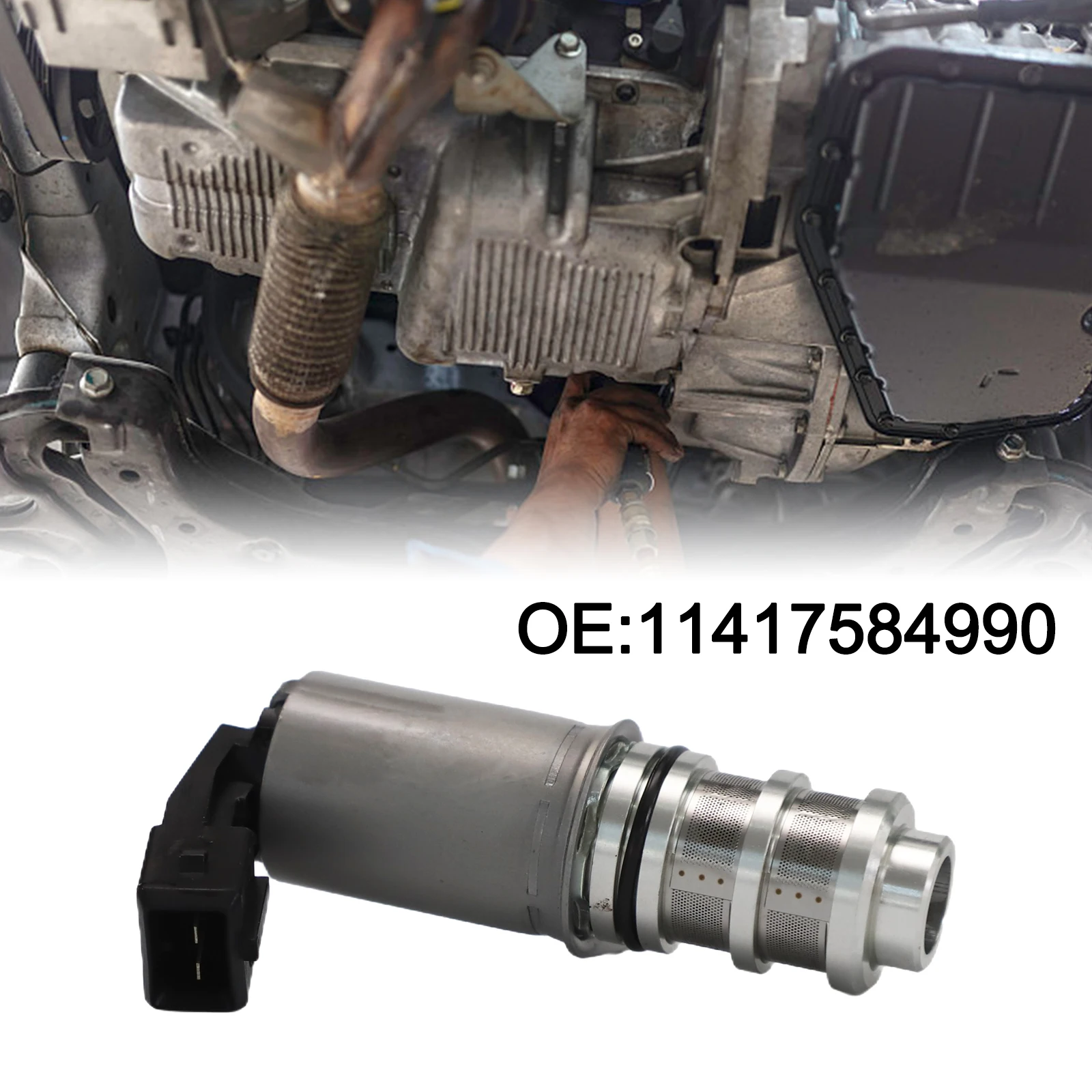 Engine Oil Pressure Control Solenoid for BMW Engines For N43 & S55 Fits OEM Part Numbers 11417584990 11417549846