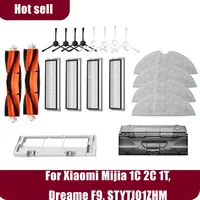 Dreame F9 for Xiaomi Mijia 1C 1T  Mi Robot Vacuum Mop Hepa Filter Main Side Brush Mop Cloth  Robotic Vacuum Cleaner Accessories