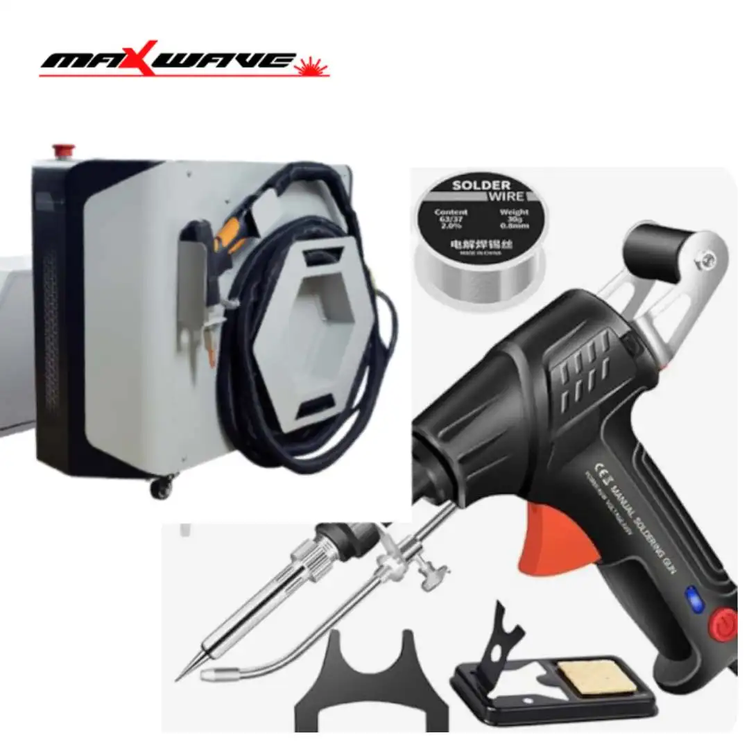 Handheld Laser Welder 1500W Jewelry Repair Tool for Gold Silver Ring Bracelet Rope Chain Metal Welding Machine