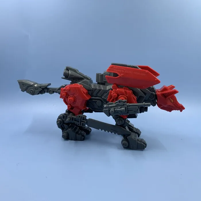 Japanese Version Bagged Jollibee Zoids 5Inch Action Figure Wild Liger Blade Liger Command Wolf - view 3