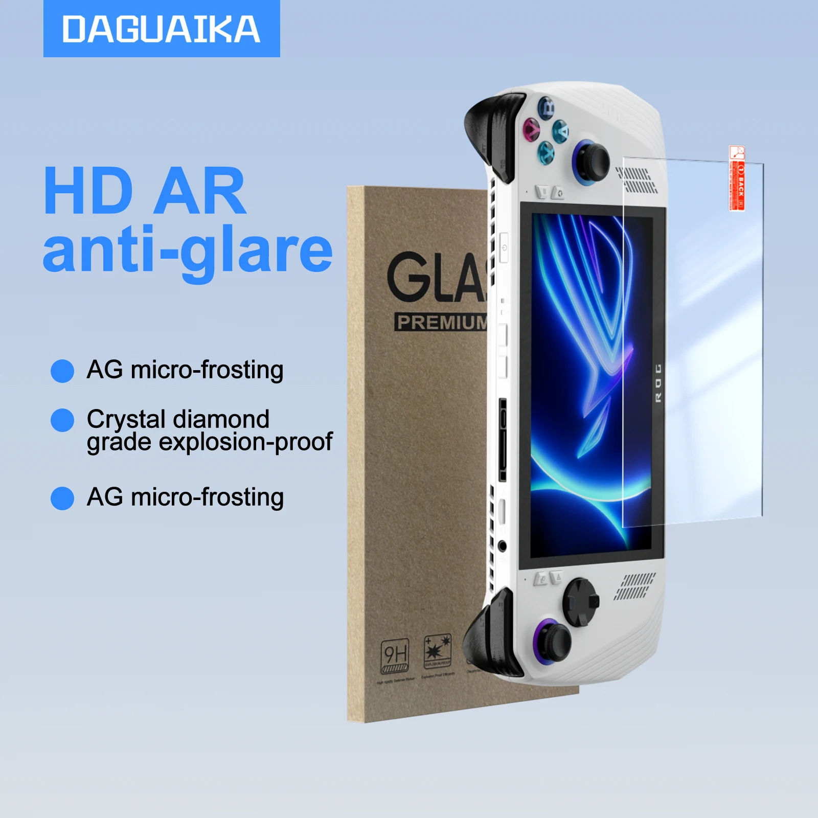 

1PCS Protective Tempered Glass for Asus ROG Ally Anti-scratch Screen Protective Film for Asus ROG Ally 7 " Glass Accessories