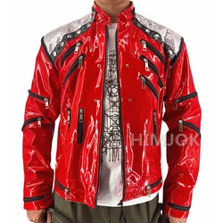 Michael Jackson Costumes Jacket Beat It for Adults Cosplay Impersonate Halloween Christmas