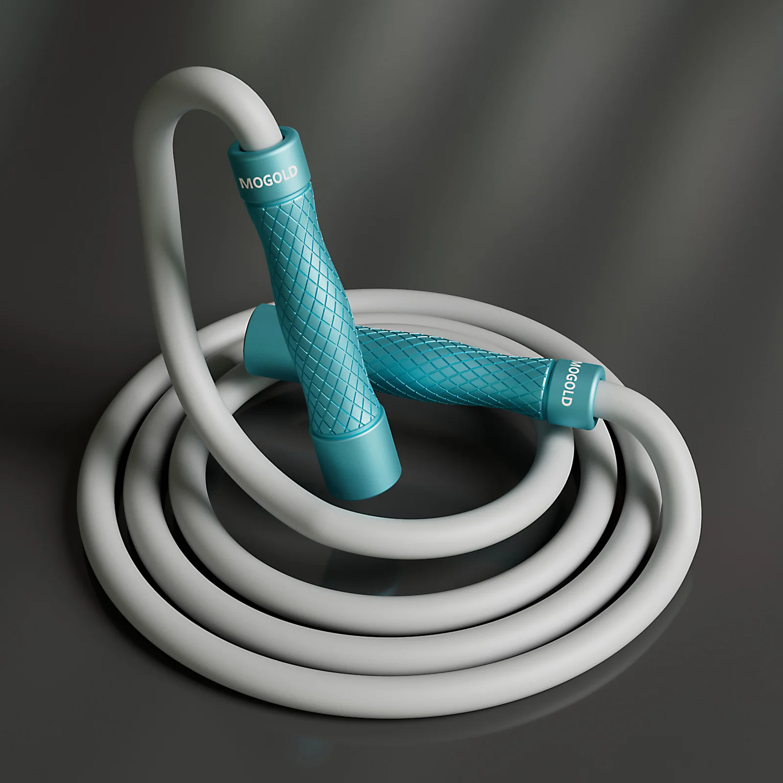 MOGOLD Professional Skipping Rope: Ergonomic Non-Slip Grip, Seamless Workout Experience