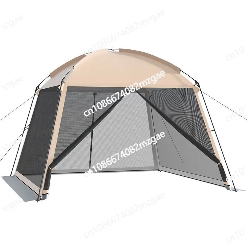 

Outdoor mosquito net tent integrated awning rain protection sun protection pavilion camping anti mosquito net portable beach