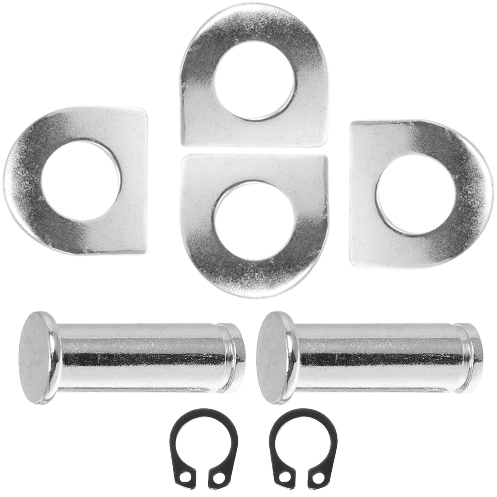 

Upgraded Foot Peg Mounting Kit Footpeg Mount Support Bolt Pins Washers Set For Passenger Pegs Durable Metal Hardware Silver