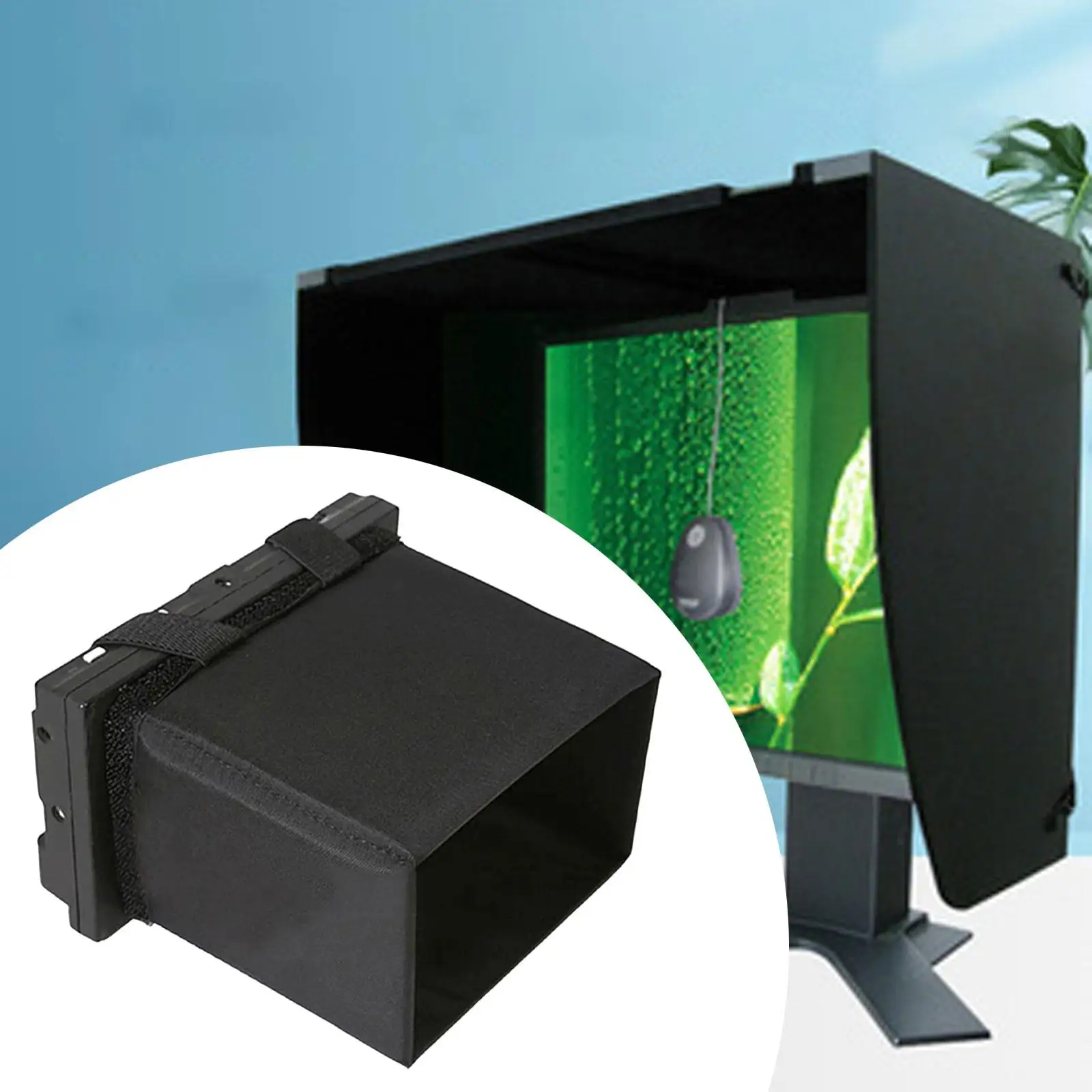 

Cover for Monitors Guard Anti Glare Compact for Recording Video Lens Hood Sun Protection Shield Camera LCD Screen Hood Shade