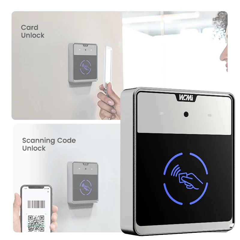 

July005 A AC8631 Access Control System Card Elevator Barcode Scanner QR Code M1 Card Reader