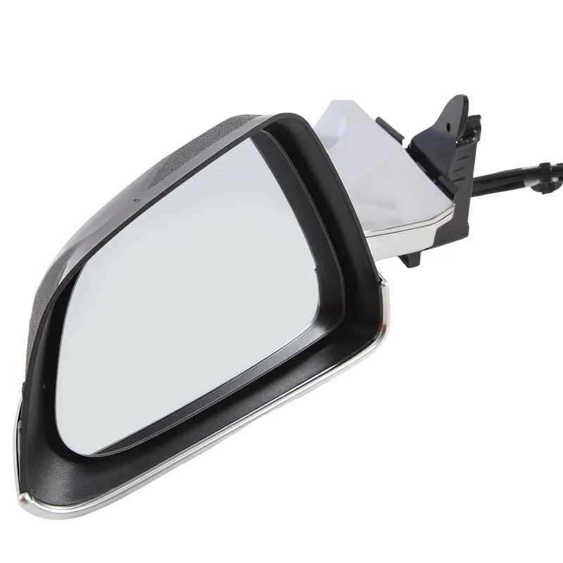 

Auto Left Electroplating Exterior Rearview Mirror Exterior Side Mirror Rearview For Tesla Model 3 Spare Parts 1521831-00-C