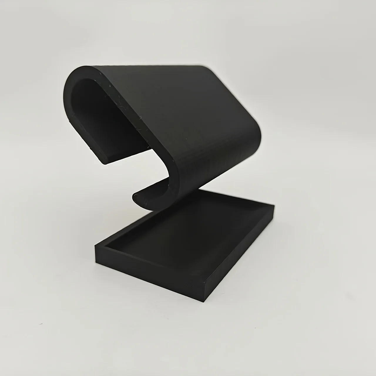 Multi-purpose 3D Printed Stand, Desktop Watch & Jewelry Display Rack, Compact Holder for Ring, Necklace, Ideal for Home Storage - view 4