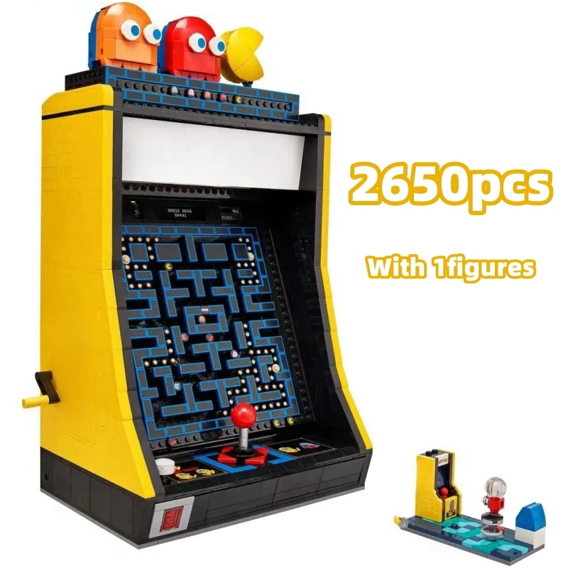 Nuovo 2650pcs Creative Pack Arcade Cabinet Building Blocks compatibile MOC assemblare mattoni tecnologia giocattolo per i regali dei bambini