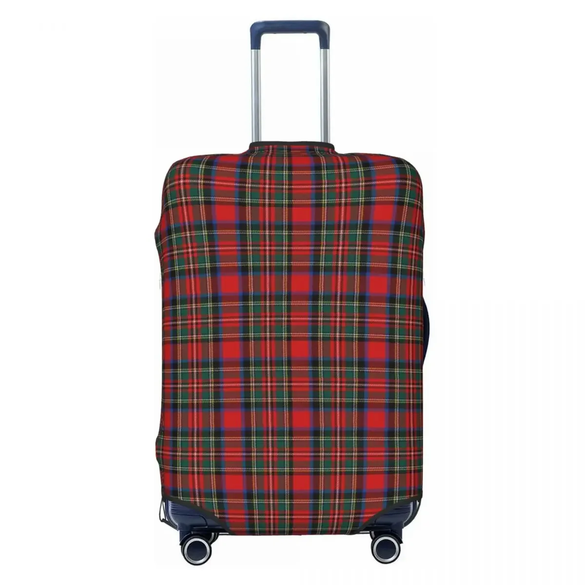 Classic Popular Tartan Plaid Luggage Cover Fashion Geometric Gingham Check Texture Suitcase Protector Covers Suit For 18-32 inch