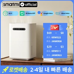 Smartmi Air Humidifier 3 CJXJSQ05ZM 350mL/h Natural Evaporation Mi Home APP/Voice Control Quiet Sleep Mode 5L Large Water Tank