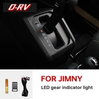 Luz de visualización de marchas de coche para Suzuki Jimny 2019-2024, accesorios interiores para automóviles, reequipamiento, transmisión automática, luz LED de engranaje