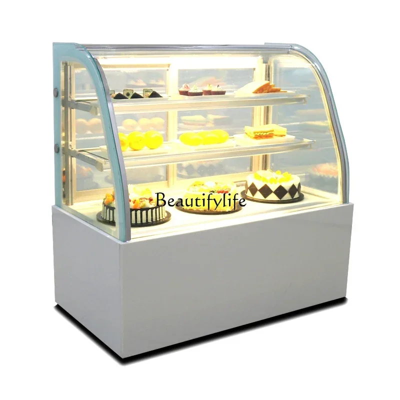 

LRefrigerated Display Cabinet Bread Mousse Dessert Deli Fruit West Point Fresh-keeping Cabinet