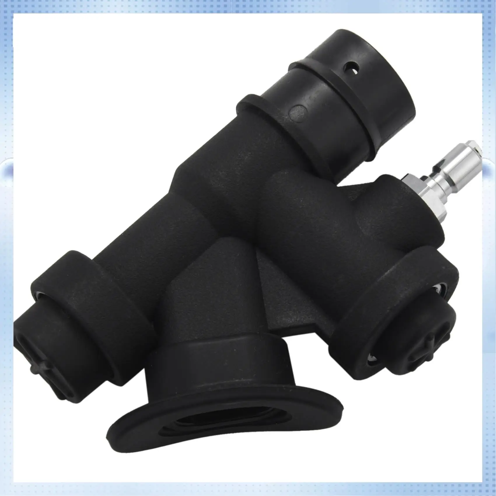 

ABHQ-Scuba Diving Universal Bcd Power Inflator With 45 Degree Angled Mouthpiece For Standard 1 Inch Hose K-Shaped Valve Relief V