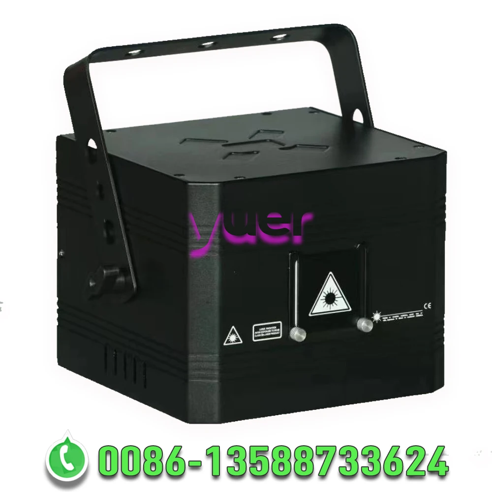 Imagem -04 - Yuer-laser Beam Line Scanner Projetor 1w 2w 3w 5w Rgb dj Disco Iluminação de Palco Baile Casamento Feriado Bar Dmx