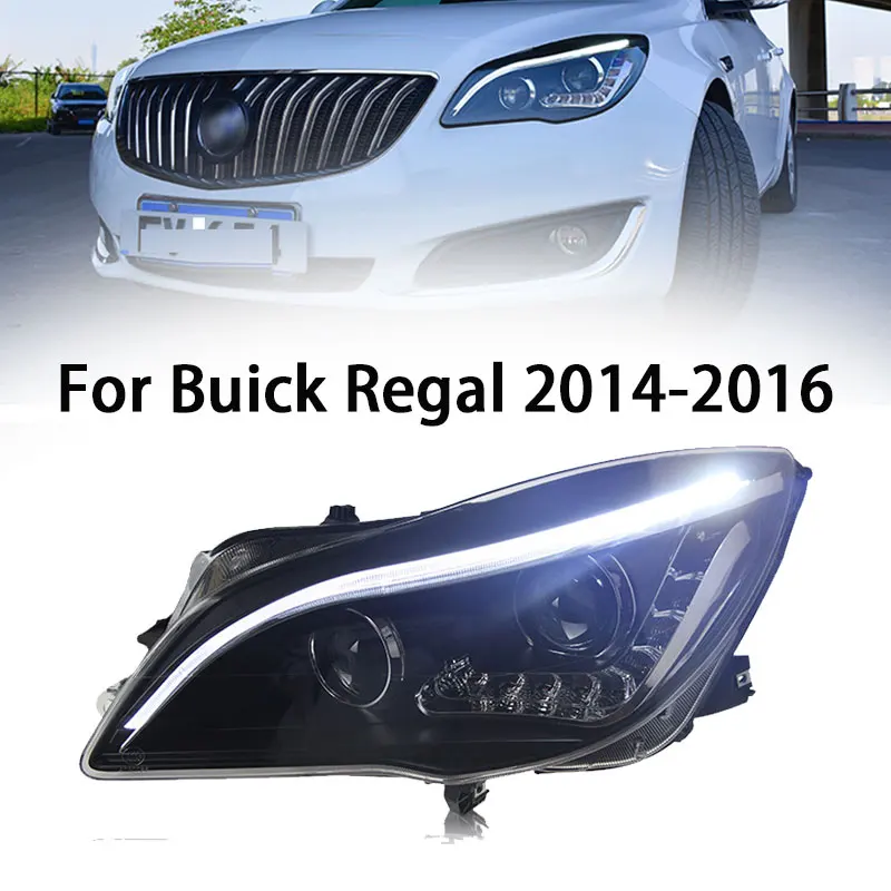 

Передняя фара для Buick Regal светодиодный фары 2014-2016, передняя фара, Стайлинг автомобиля, аксессуары для автомобиля