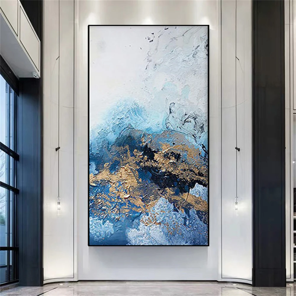 

Modern Abstract Art Mural, 100% Handmade Oil Painting On Canvas, Home Decoration Painting Wall Art Picture