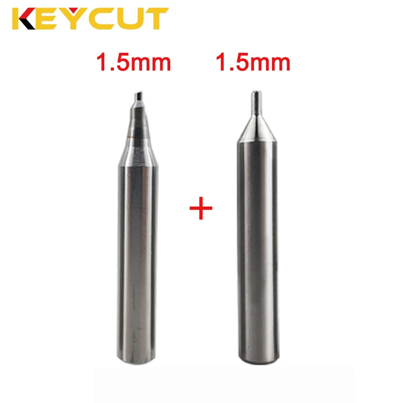 Pemotong penggilingan tahan kerusakan terjangkau dari 1.0mm 1.5mm 2.0mm 2.5mm 3.0mm untuk WENXING DEFU mesin dupliktor kunci Manual