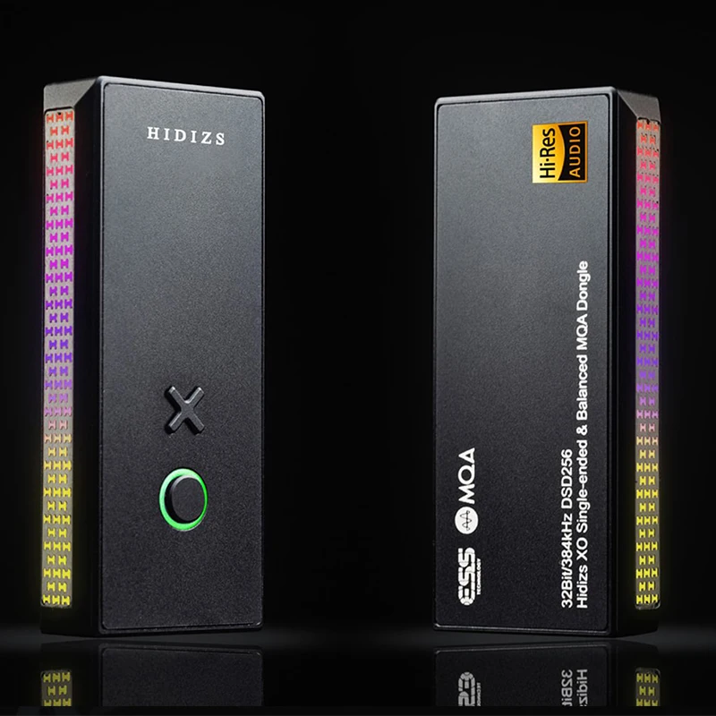 Hidizs XO S10 MQA Dongle USB DAC Headphone Amp dual ES9219C chips Type-C to 2.5/3.5mm Hi-Res Audio Cable DSD256 PCM384 DUNU