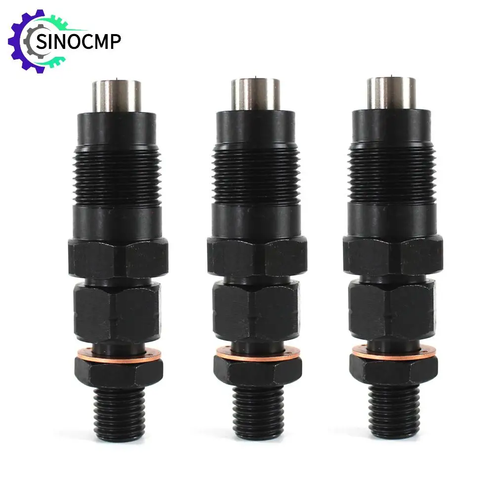 

SINOCMP 3Pcs Fuel Injector 19033015 1G67753902 1G67753903 For Kubota D1005 D1105 D1305 V1505 D1105-T V1505-T Tractors B2301HSD