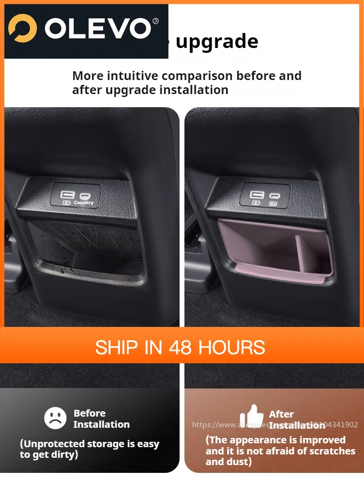 

Новый подходит для BYD Song Plus DMI EV 2020-2024 2025 центральное управление, задняя розетка, ящик для хранения автомобиля, органайзер, силиконовый ящик для хранения